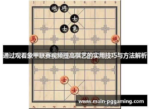 通过观看象甲联赛视频提高棋艺的实用技巧与方法解析